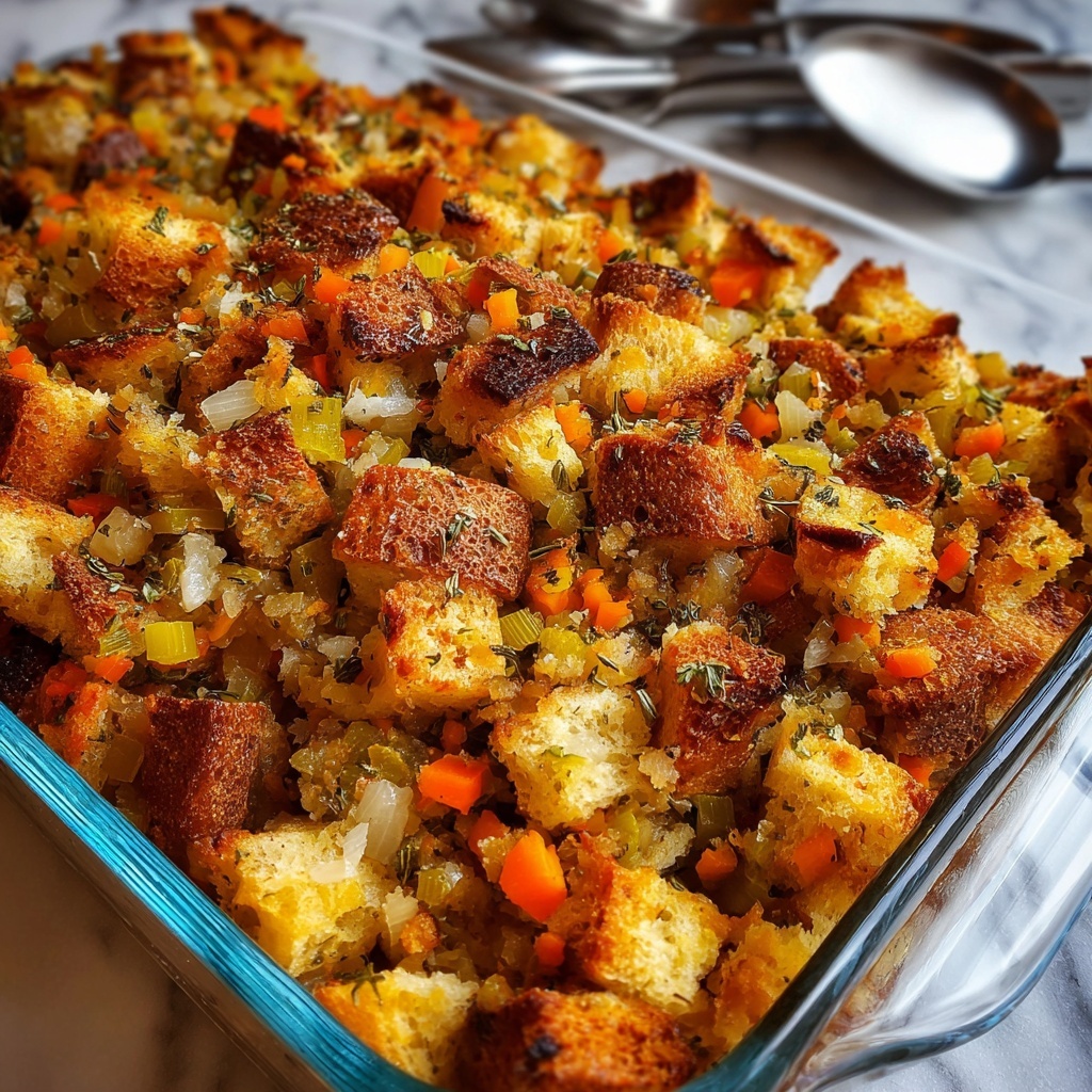 Vegan Stuffing: 7 Comforting Secrets for a Delicious Holiday Recipe - Recipe Image