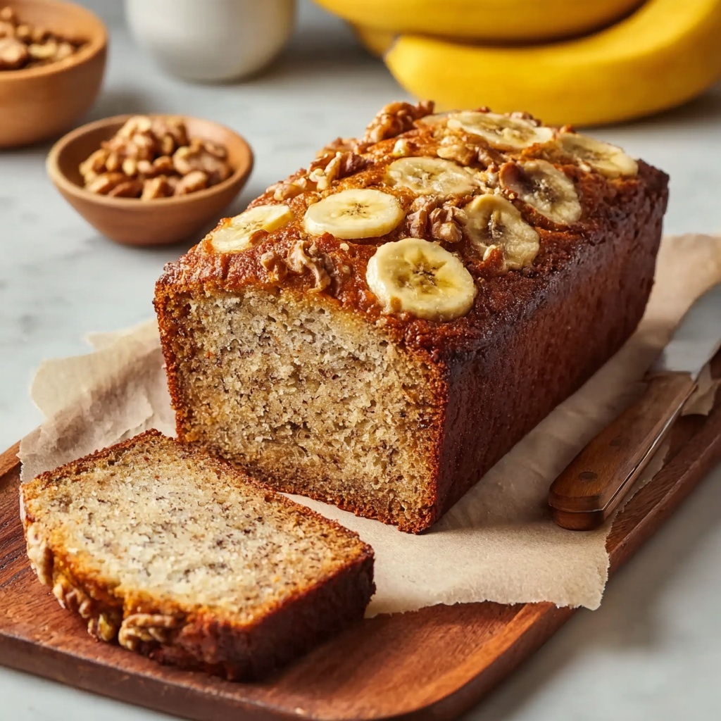 Ultimate Moist Banana Nut Bread You'll Crave Every Morning Recipe - Recipe Image