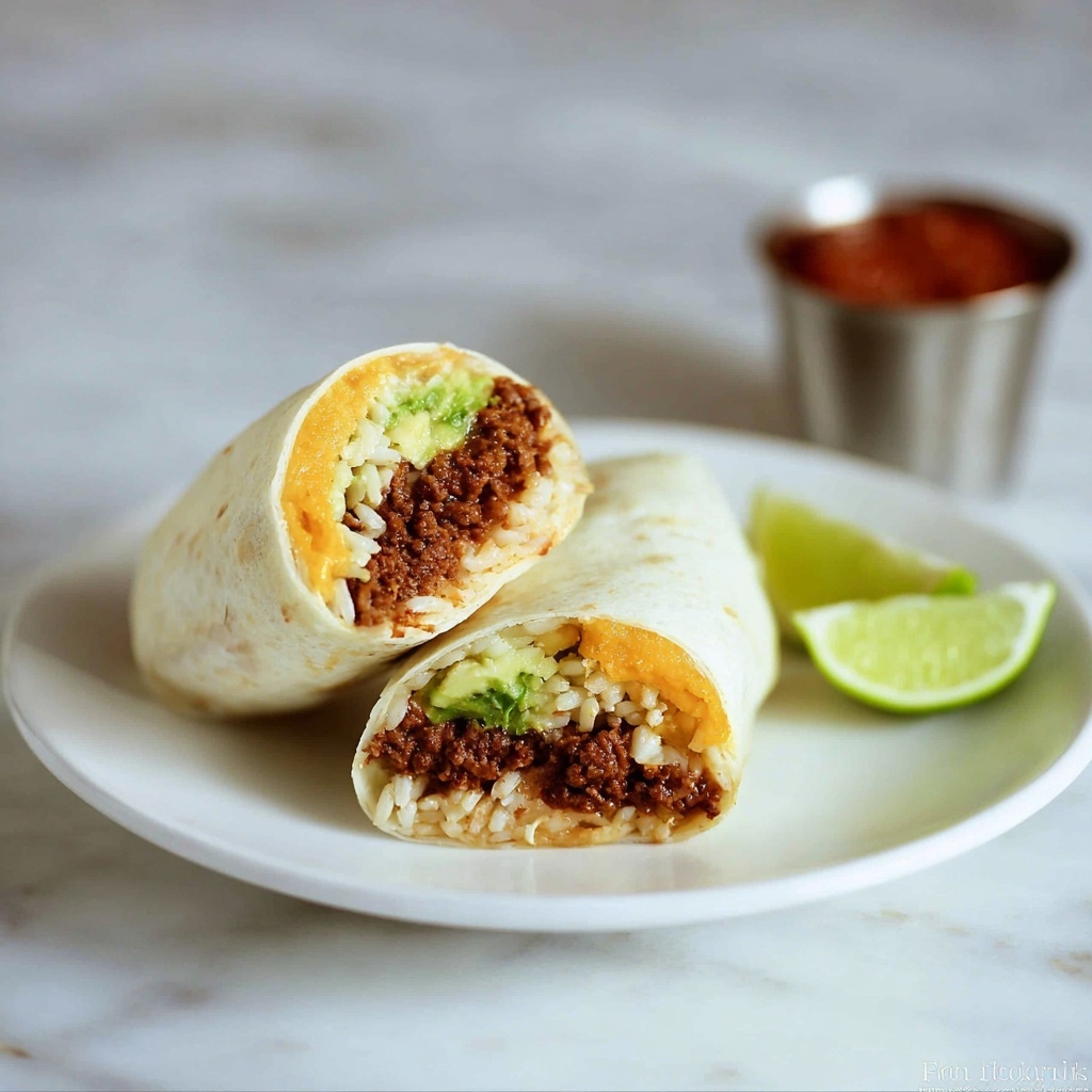 Freezer Beef and Bean Burritos Recipe - Recipe Image