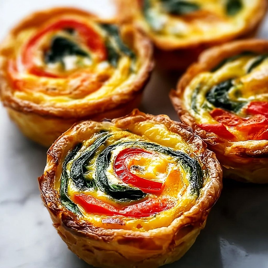 Delicious Mini Quiches for Effortless Weekend Brunch Bliss Recipe - Recipe Image