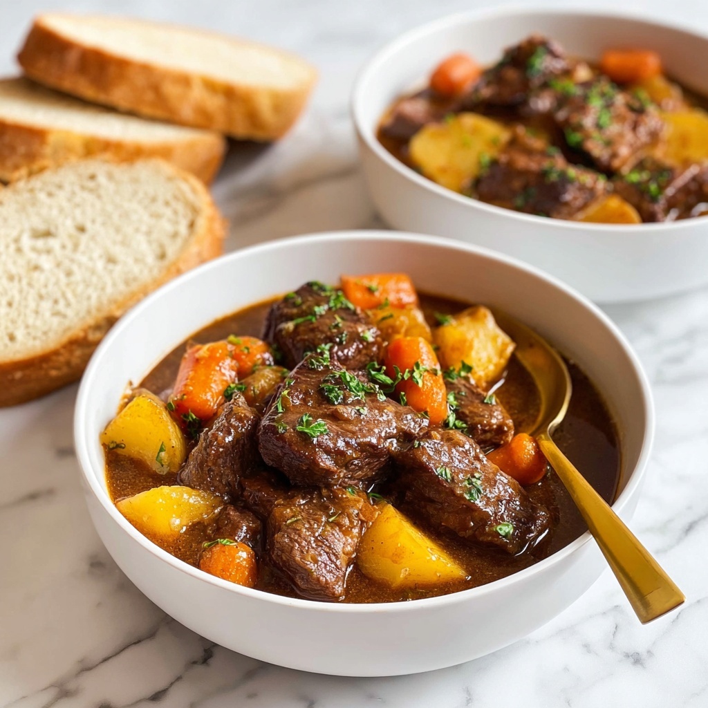 Hearty Oven-Braised Beef Stew Recipe - Recipe Image