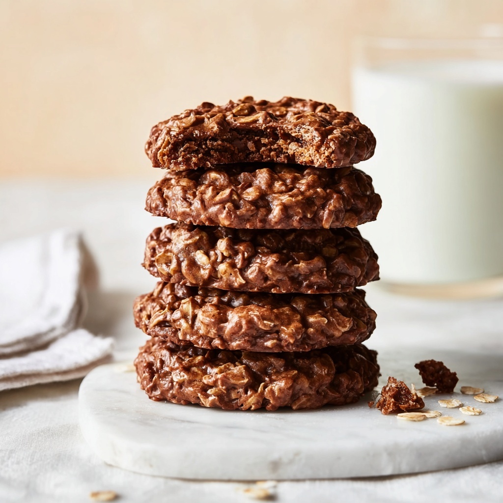 The Best No Bake Cookies Recipe - Recipe Image