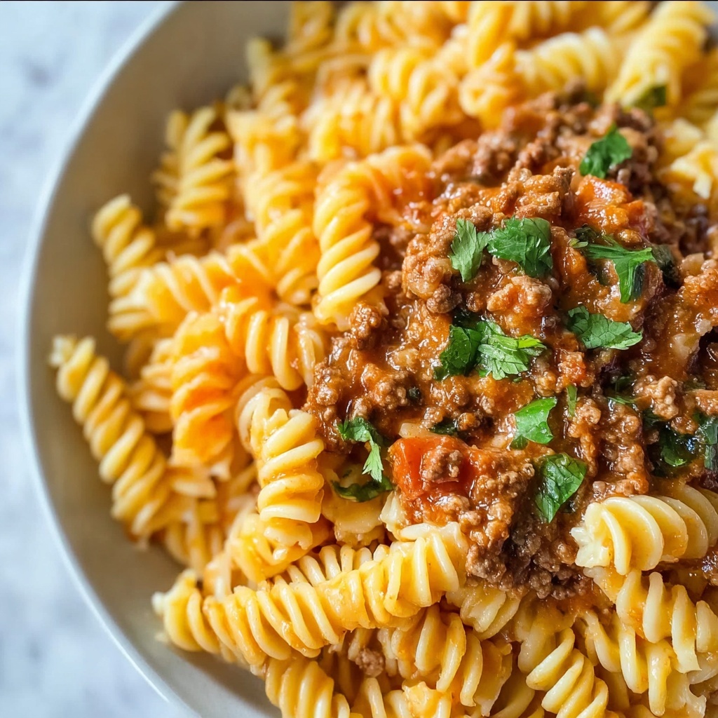 Cheesy Taco Pasta: 30-Minute Family Favorite Recipe - Recipe Image