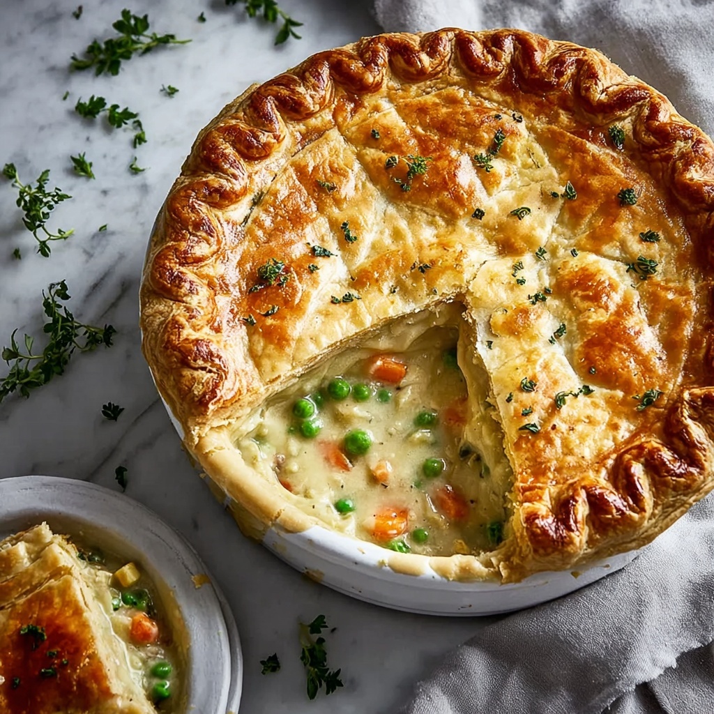Thanksgiving Leftover Turkey Pot Pie Recipe - Recipe Image