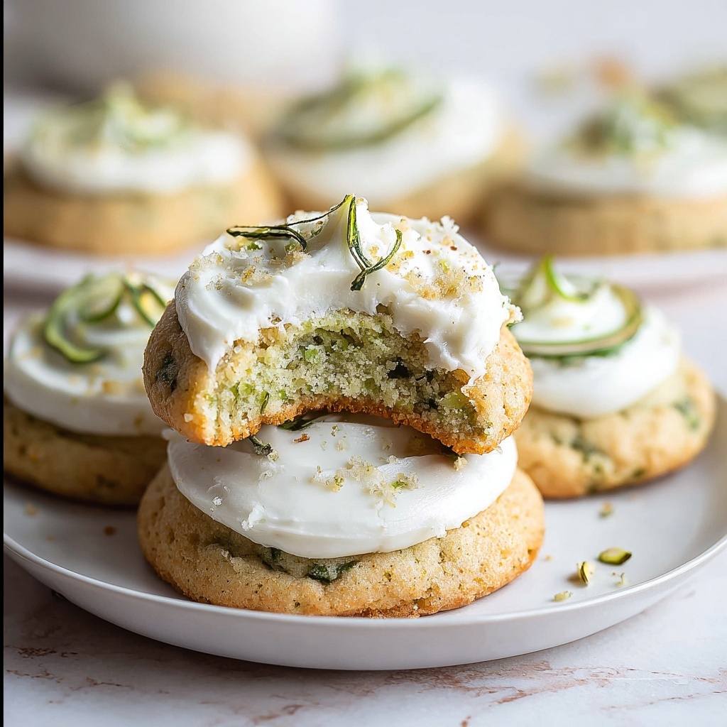 Frosted Zucchini Cookies Recipe - Recipe Image