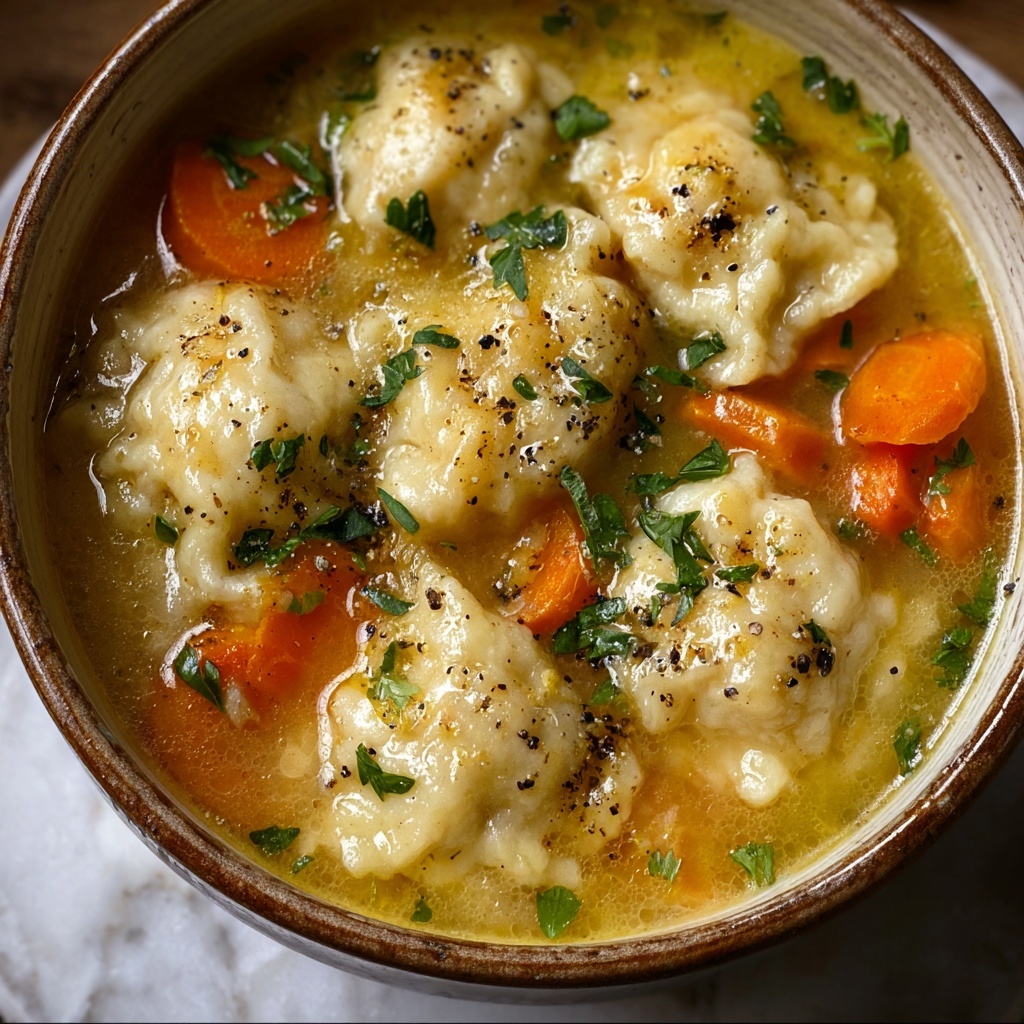 Chicken and Dumpling Soup Recipe - Recipe Image