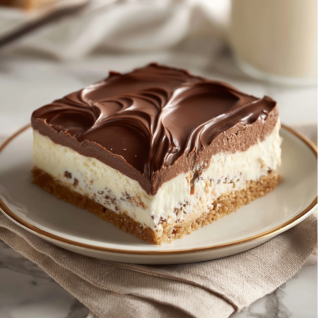 No-Bake Chocolate Eclair Cake Recipe - Recipe Image