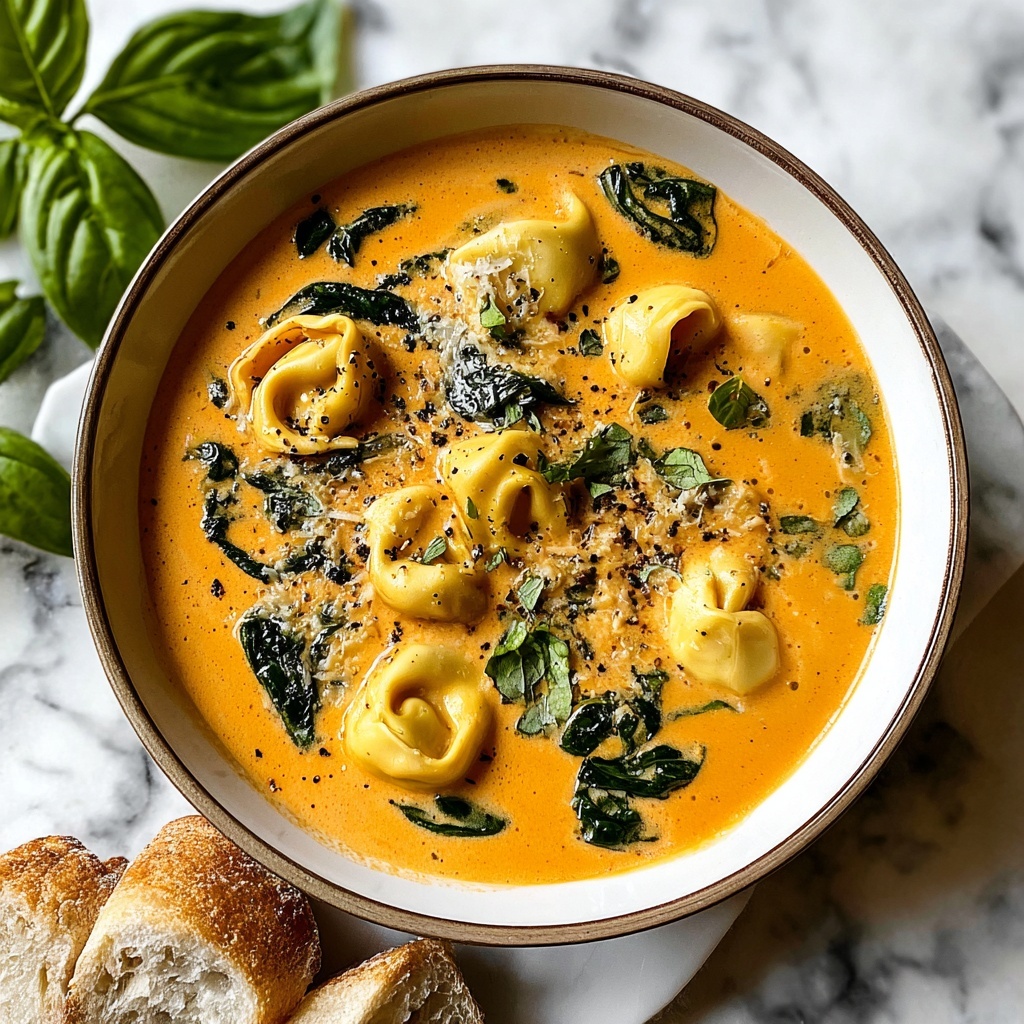 Creamy Tortellini Soup Recipe - Recipe Image