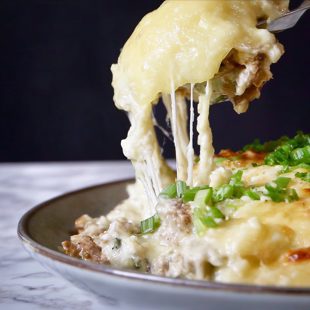 Sauerkraut Casserole with Ground Beef and Cheese Recipe - Recipe Image