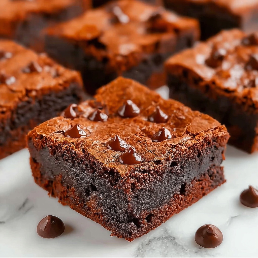 Healthy Fudgy Protein Brownies Recipe - Recipe Image