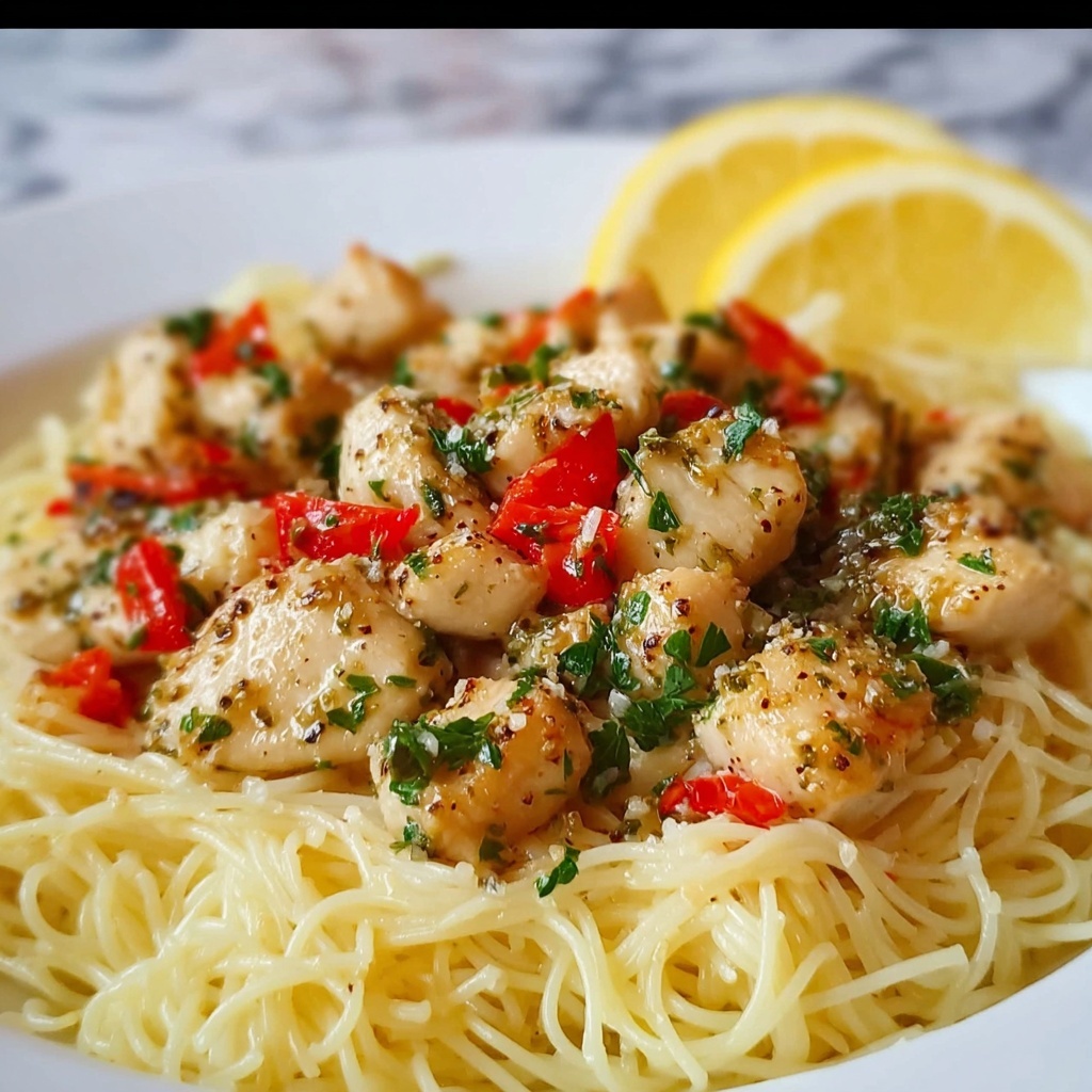 Garlic Butter Chicken Scampi Recipe - Recipe Image