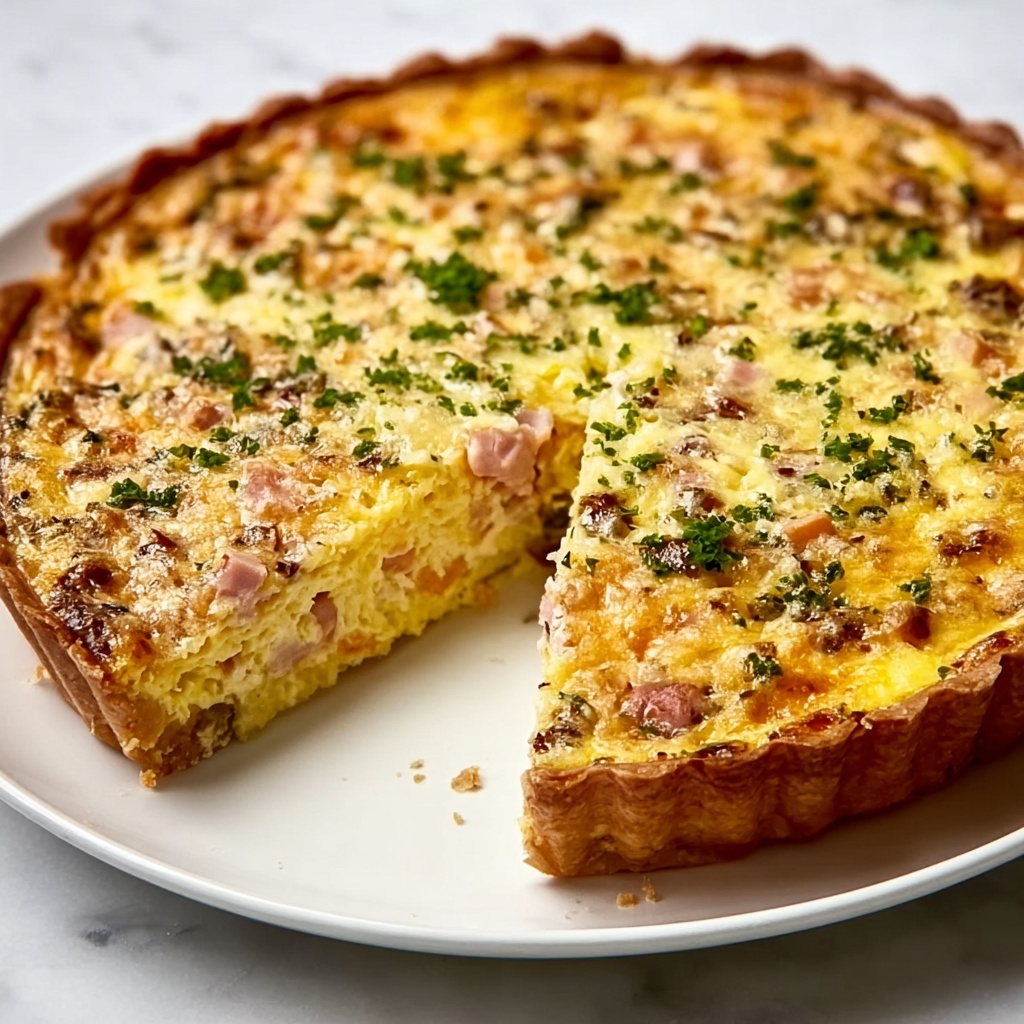 Crustless Tuna Breakfast Quiche Recipe - Recipe Image