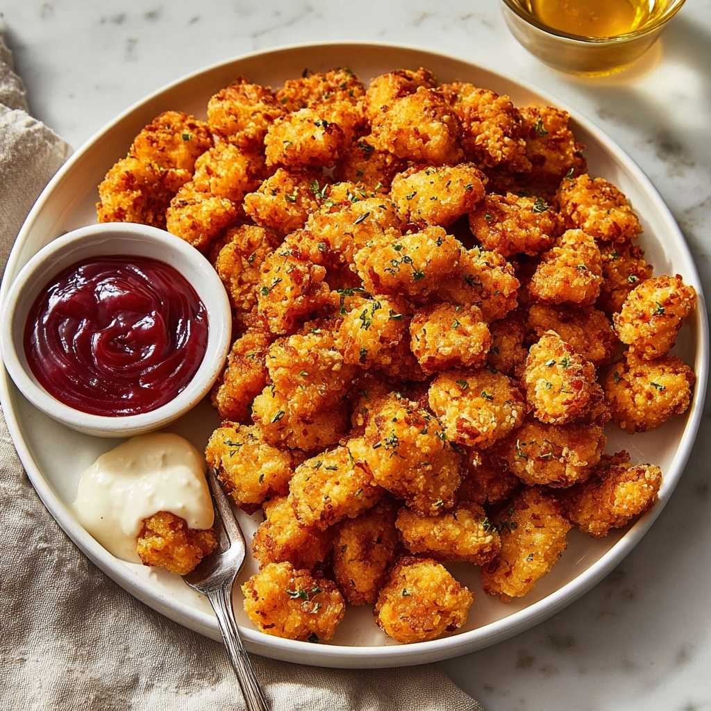 Crispy Restaurant Style Popcorn Chicken: The Ultimate Recipe - Recipe Image