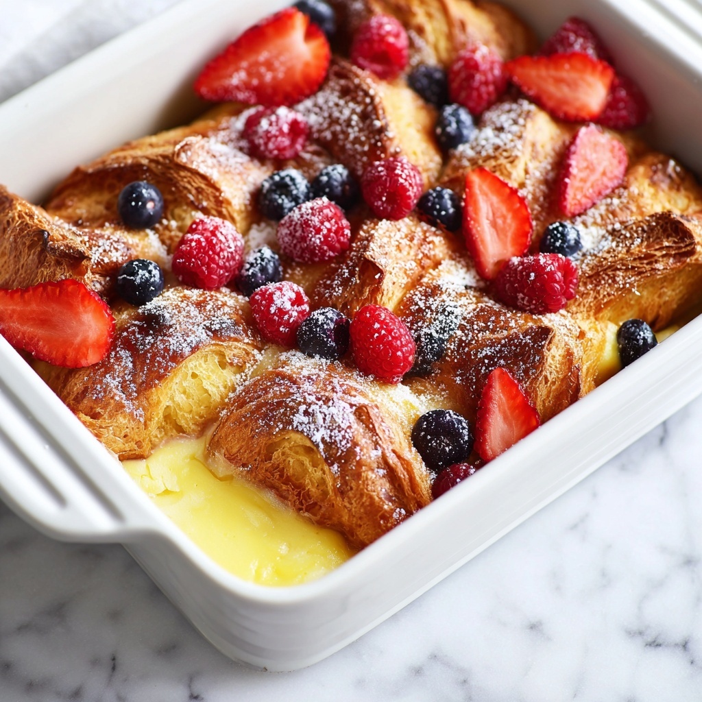 Berry Croissant Bake Recipe - Recipe Image