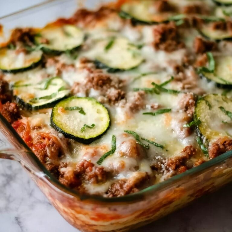 Ground Beef Zucchini Casserole Recipe