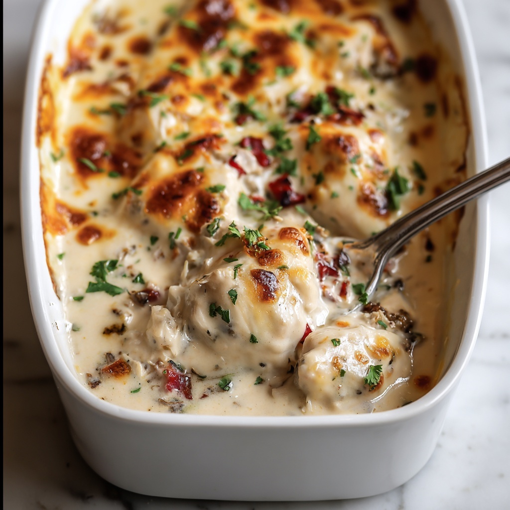 Million Dollar Chicken Casserole Recipe - Recipe Image