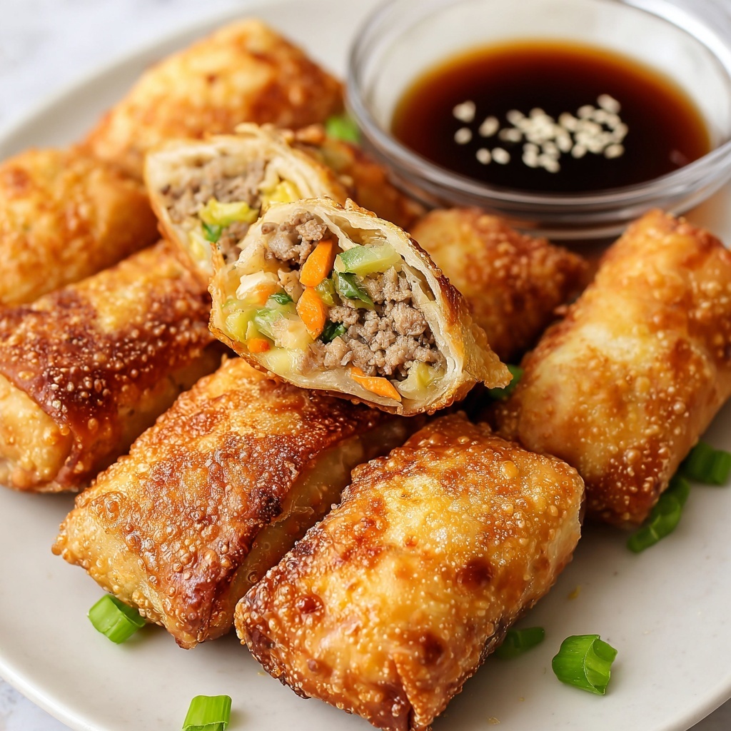 Chicken Egg Rolls Recipe - Recipe Image
