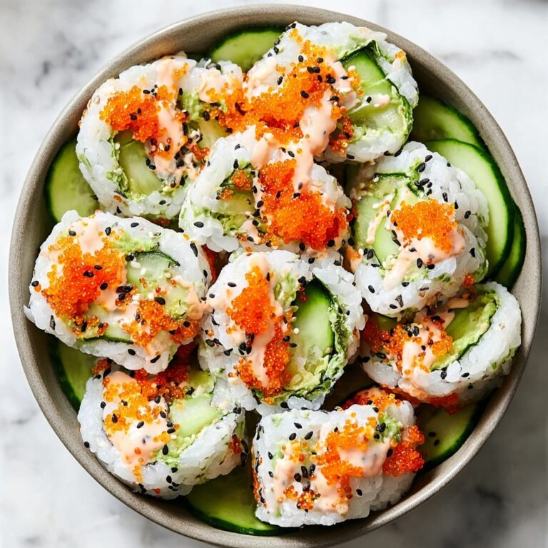 Fresh Cucumber California Roll Salad for a Healthy Kick Recipe