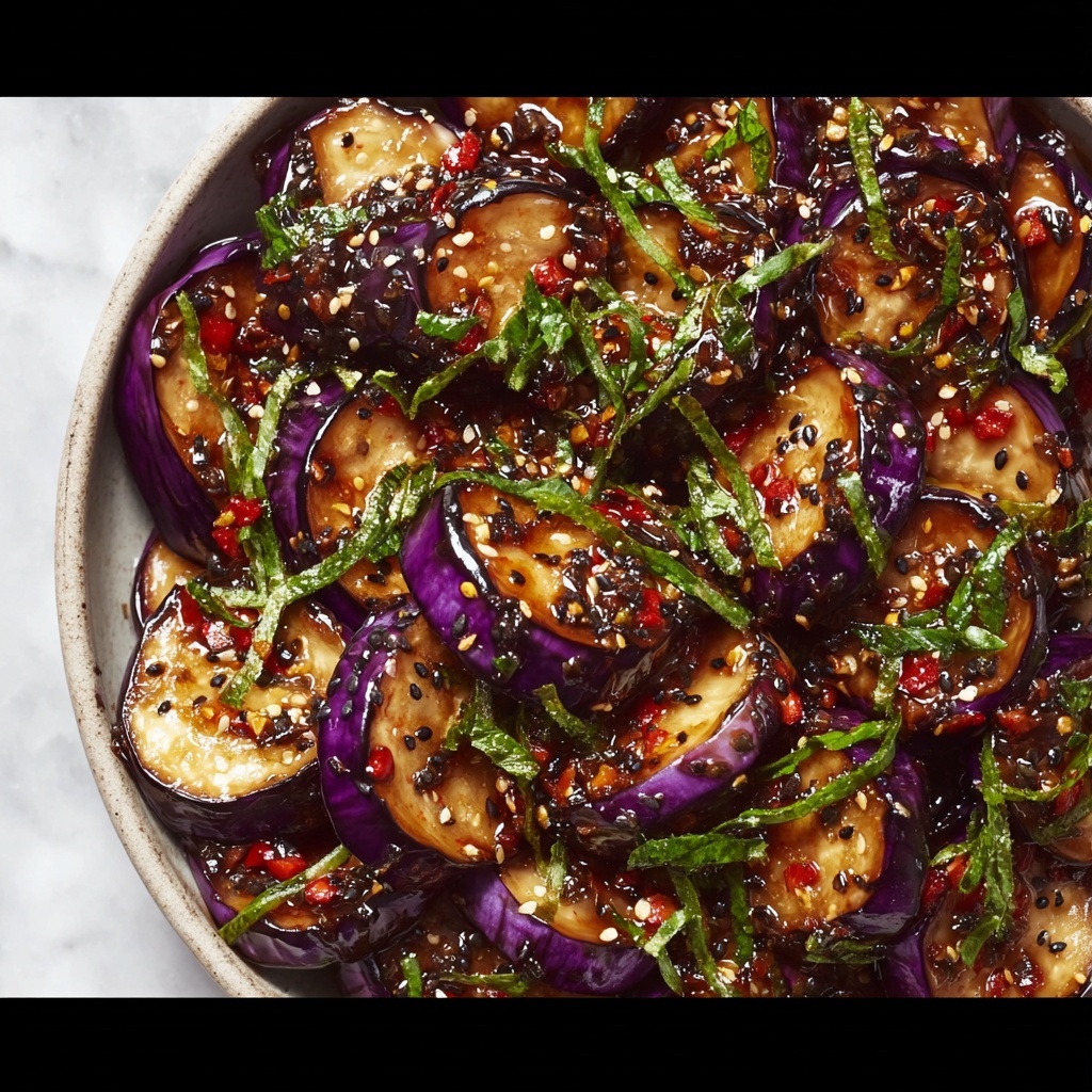 Chinese-Style Spicy Eggplant Salad That'll Ignite Your Tastebuds Recipe - Recipe Image