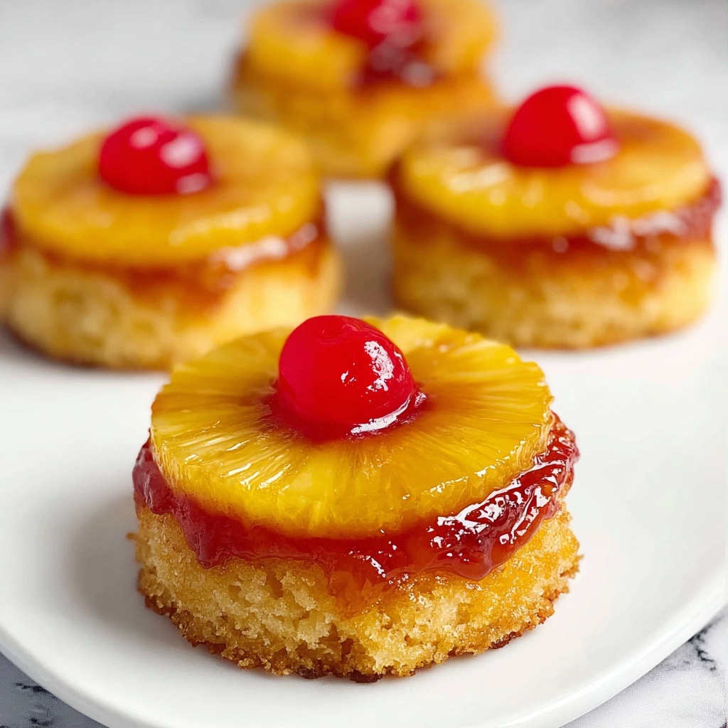 Pineapple Upside Down Sugar Cookies Recipe - Recipe Image