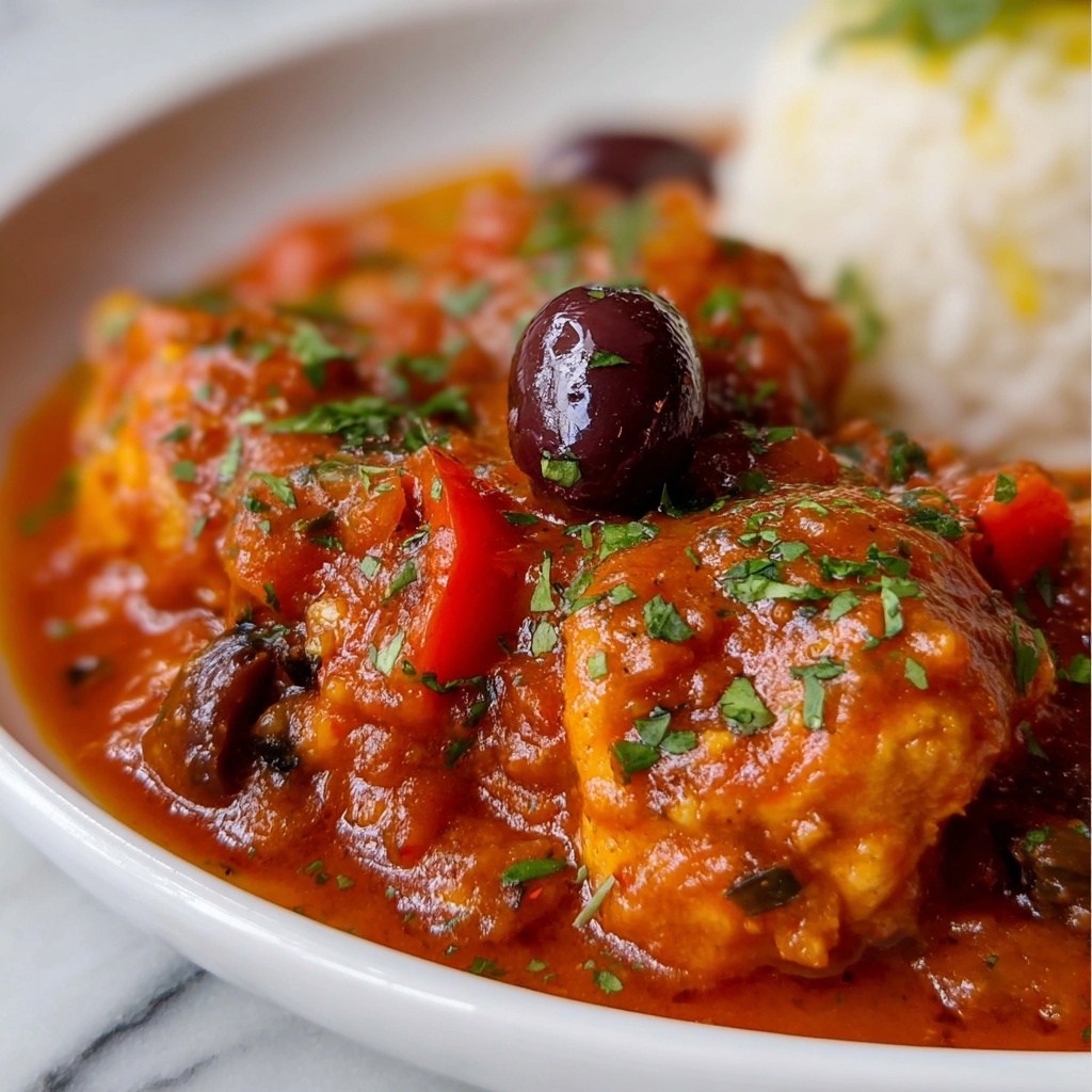 Italian Hunter's Chicken (Chicken Cacciatore) Recipe - Recipe Image