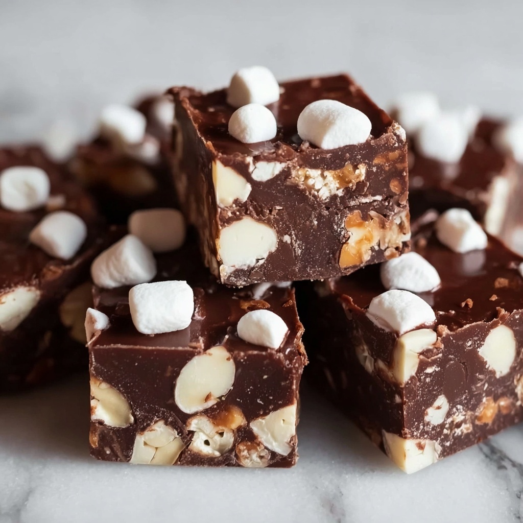 Decadent Rocky Road Fudge Recipe - Recipe Image