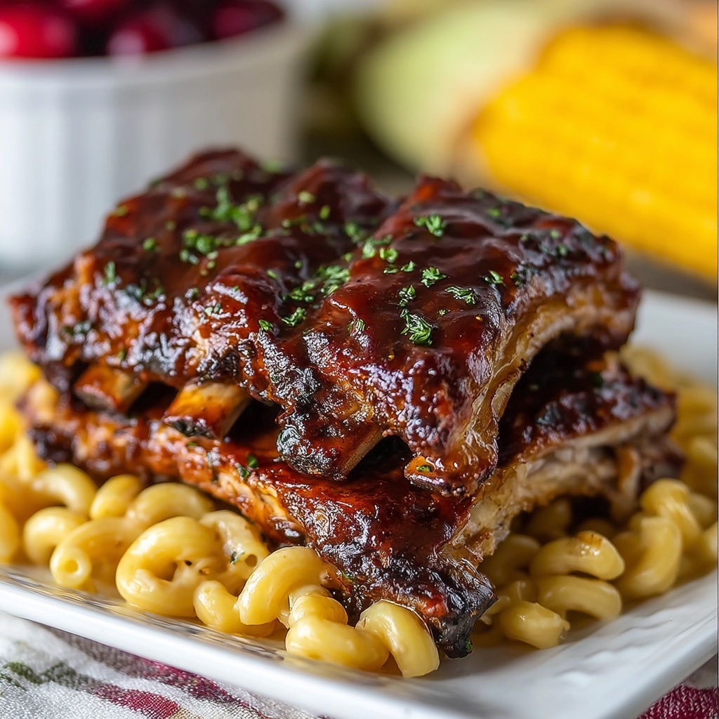 Slow Cooker Barbecue Ribs with Coca-Cola Recipe - Recipe Image
