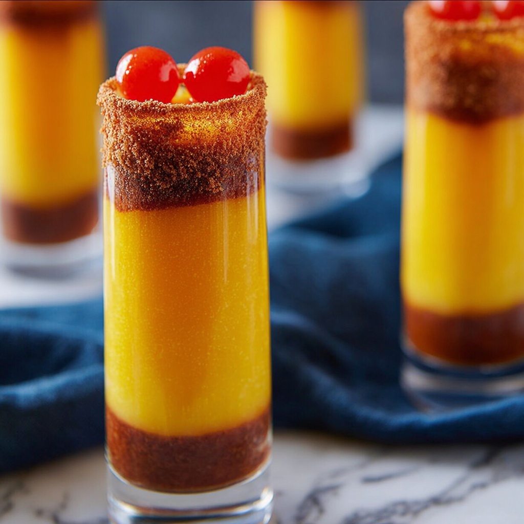 Chile Mango Mexican Candy Shots Recipe - Recipe Image