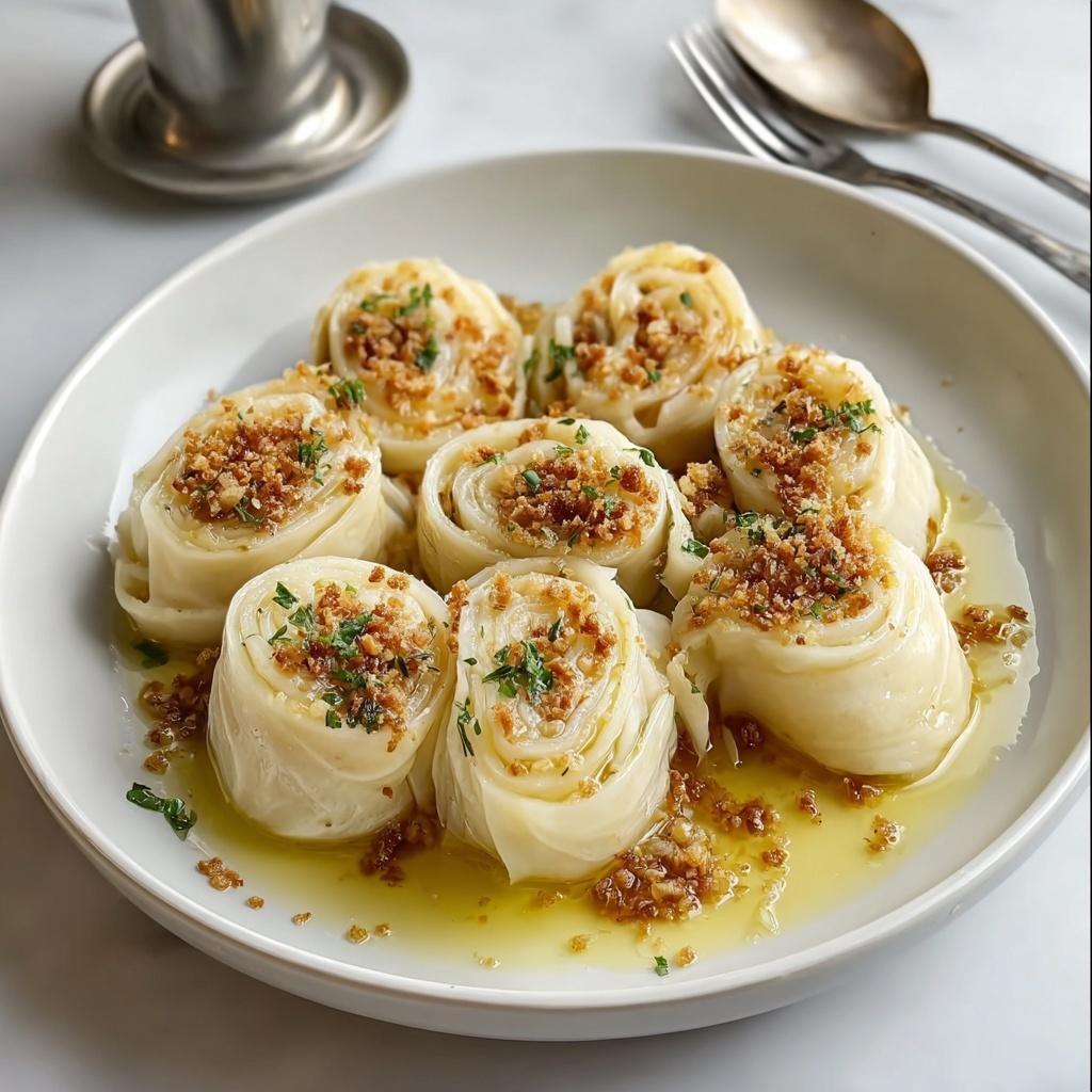 Slovenian Rolled Dumplings with Cottage Cheese and Spinach Recipe - Recipe Image