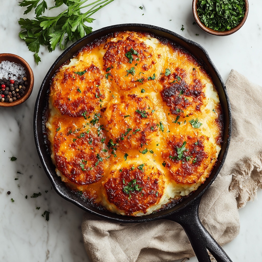 Cheesy Mashed Potato Puffs Recipe - Recipe Image