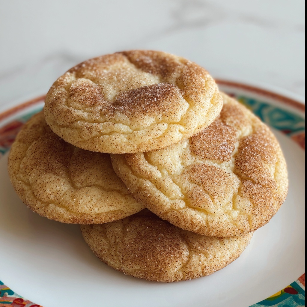 Spiced Snickerdoodles Recipe - Recipe Image