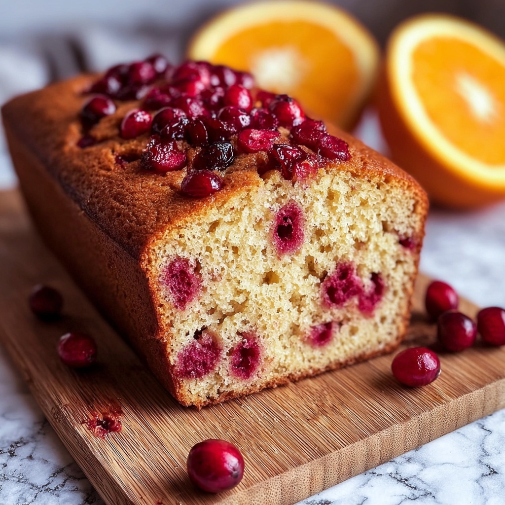 Delicious Cranberry Orange Bread for Cozy Winter Mornings Recipe - Recipe Image