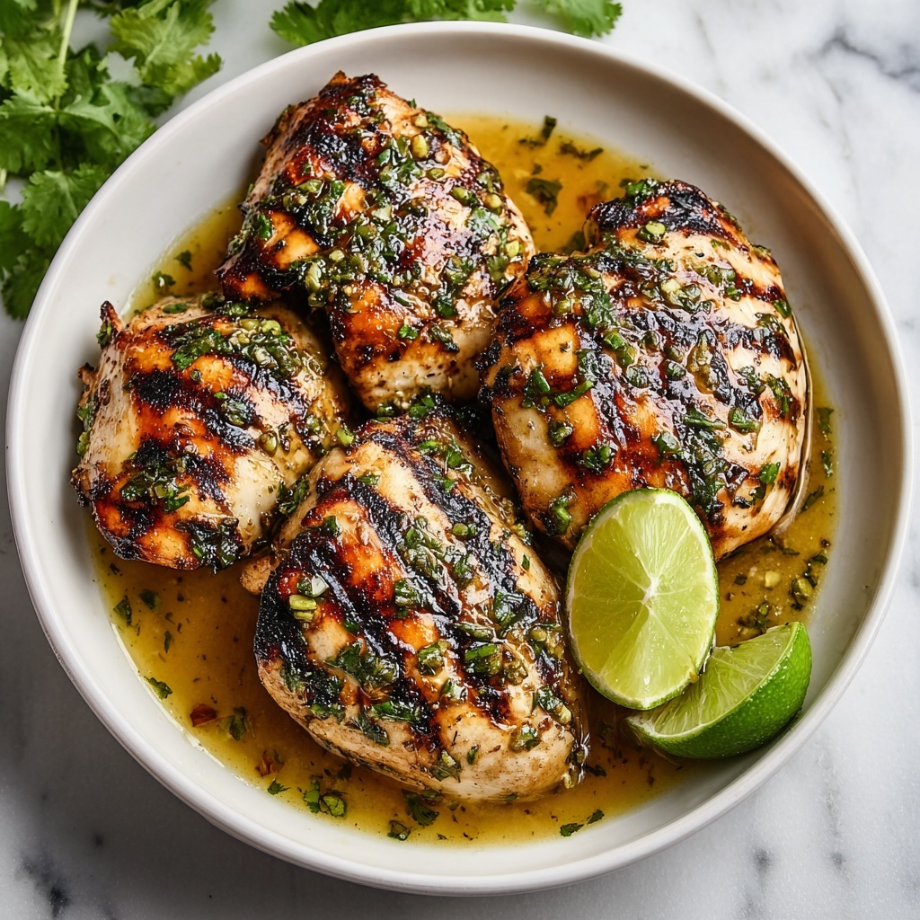 Charred Cilantro Lime Chicken Thighs Recipe - Recipe Image