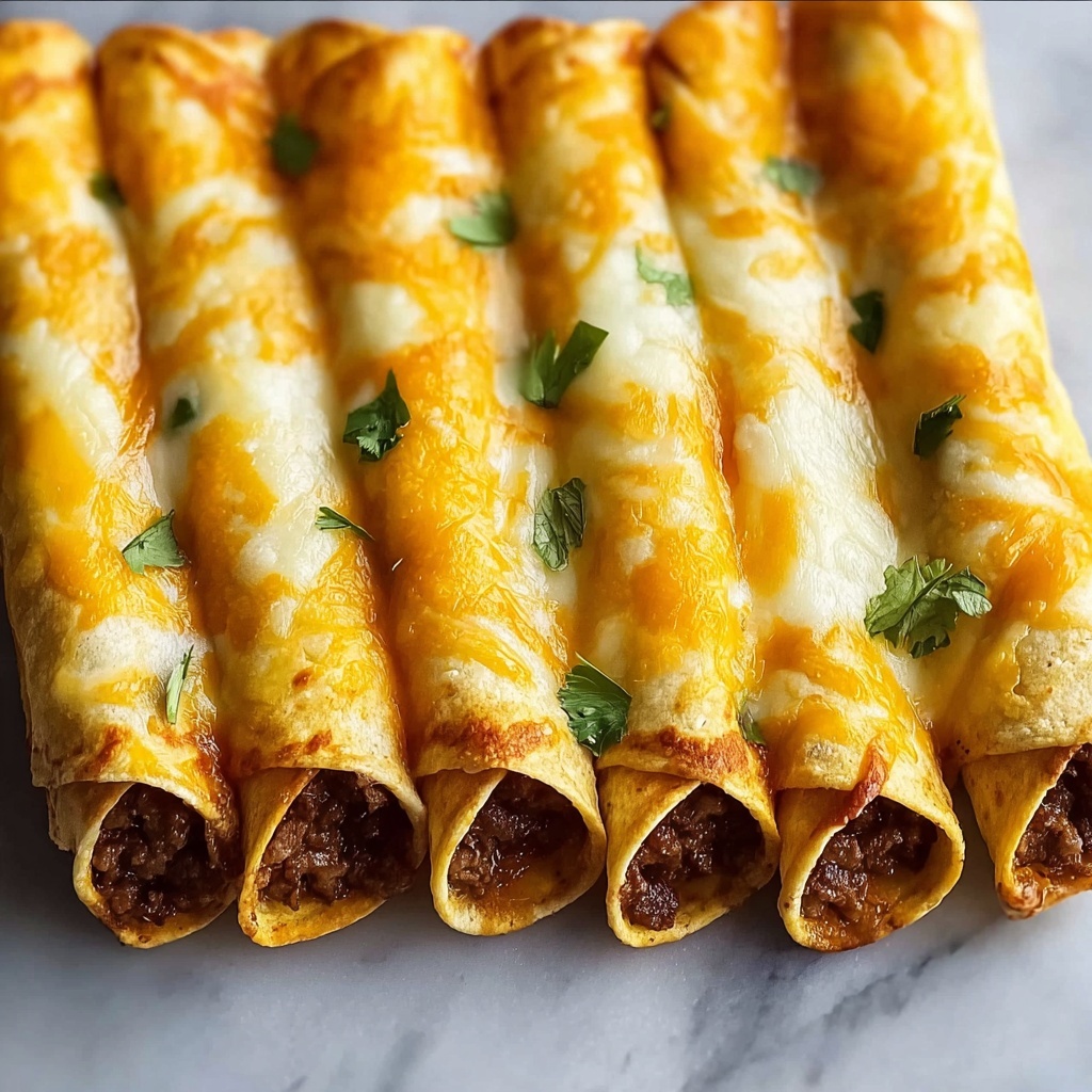 Best Ever Beef Taquitos Recipe - Recipe Image