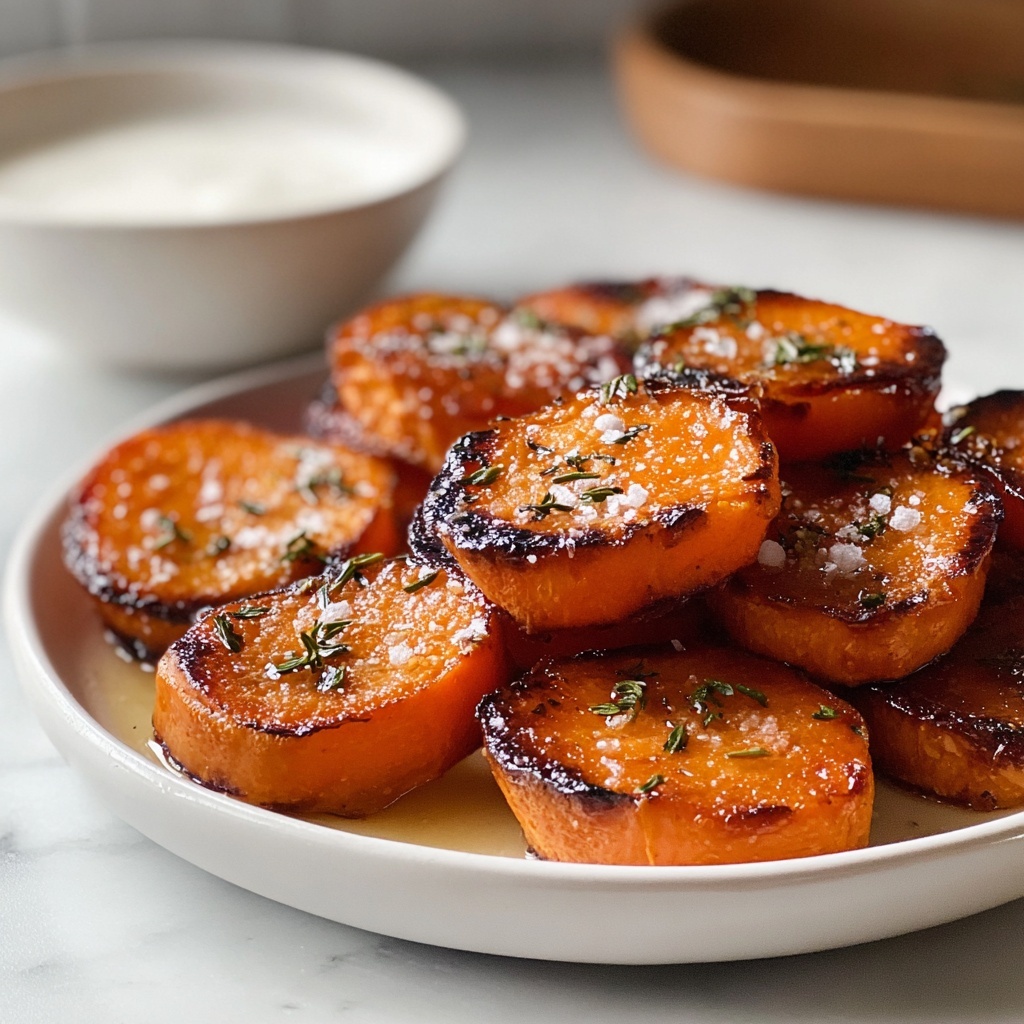 Crispy Smashed Sweet Potatoes Recipe - Recipe Image