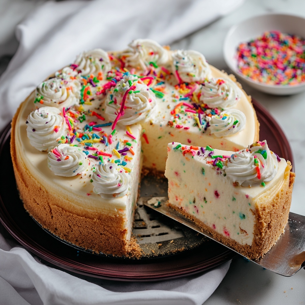 Sugar Cookie Cheesecake Recipe - Recipe Image