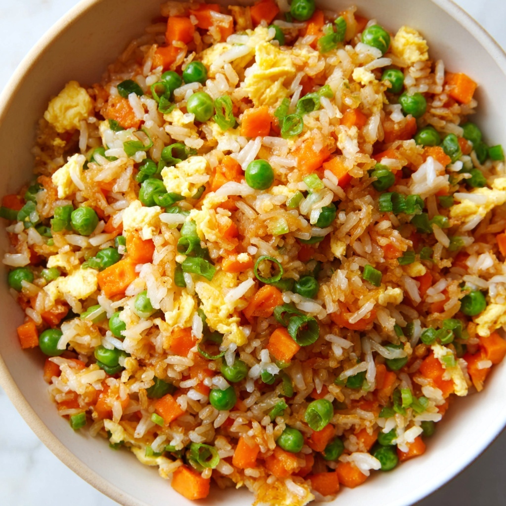 Easy Egg Fried Rice Recipe - Recipe Image