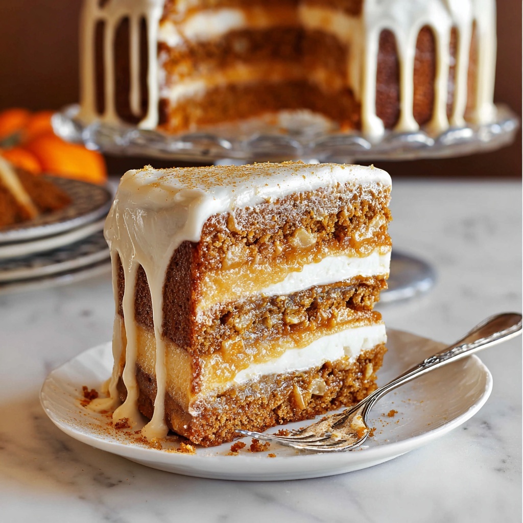 Pumpkin Honey Bun Cake Recipe - Recipe Image