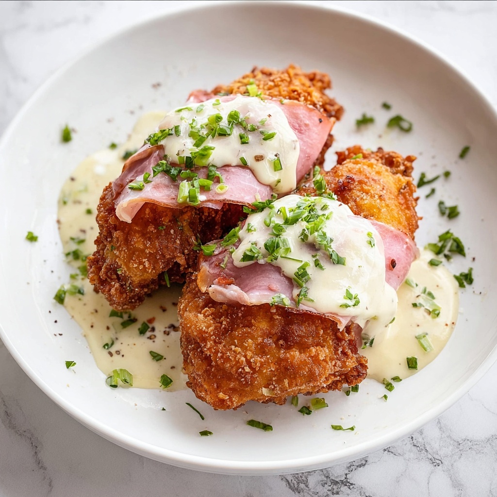 Skillet Chicken Cordon Bleu Recipe - Recipe Image