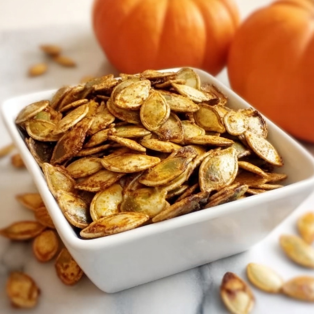 How to Make Italian-Style Roasted Pumpkin Seeds Recipe - Recipe Image