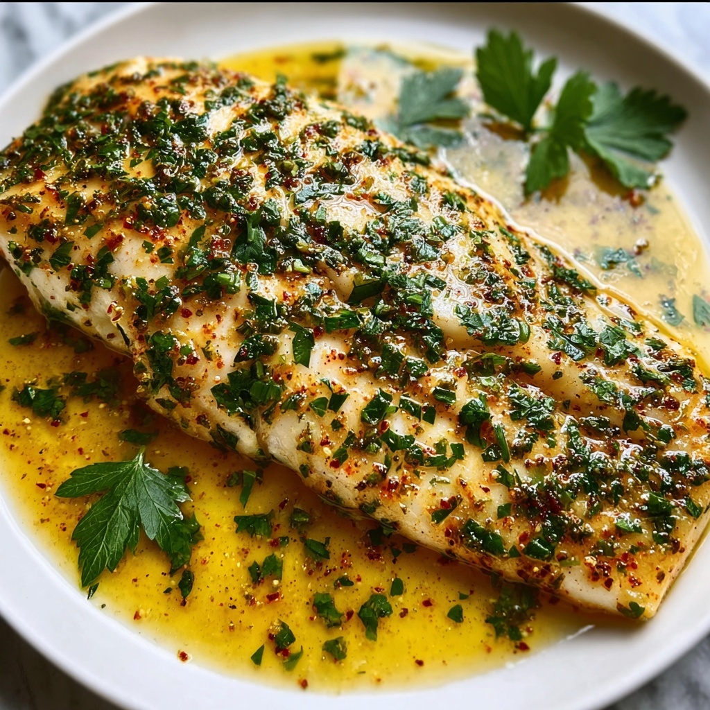 Zesty Lemon Butter Fish Fillet Recipe - Recipe Image