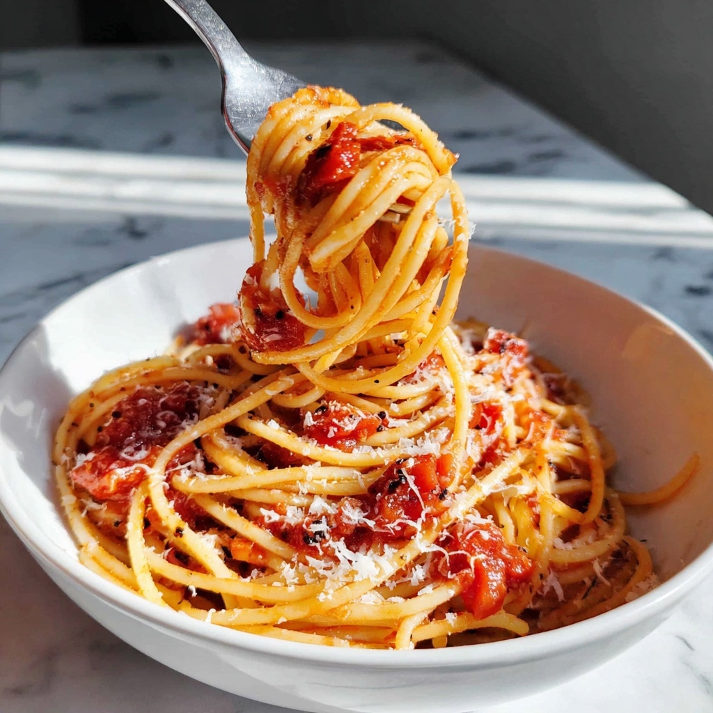Old Fashioned Spaghetti Recipe: 5 Irresistible Comforts Recipe - Recipe Image