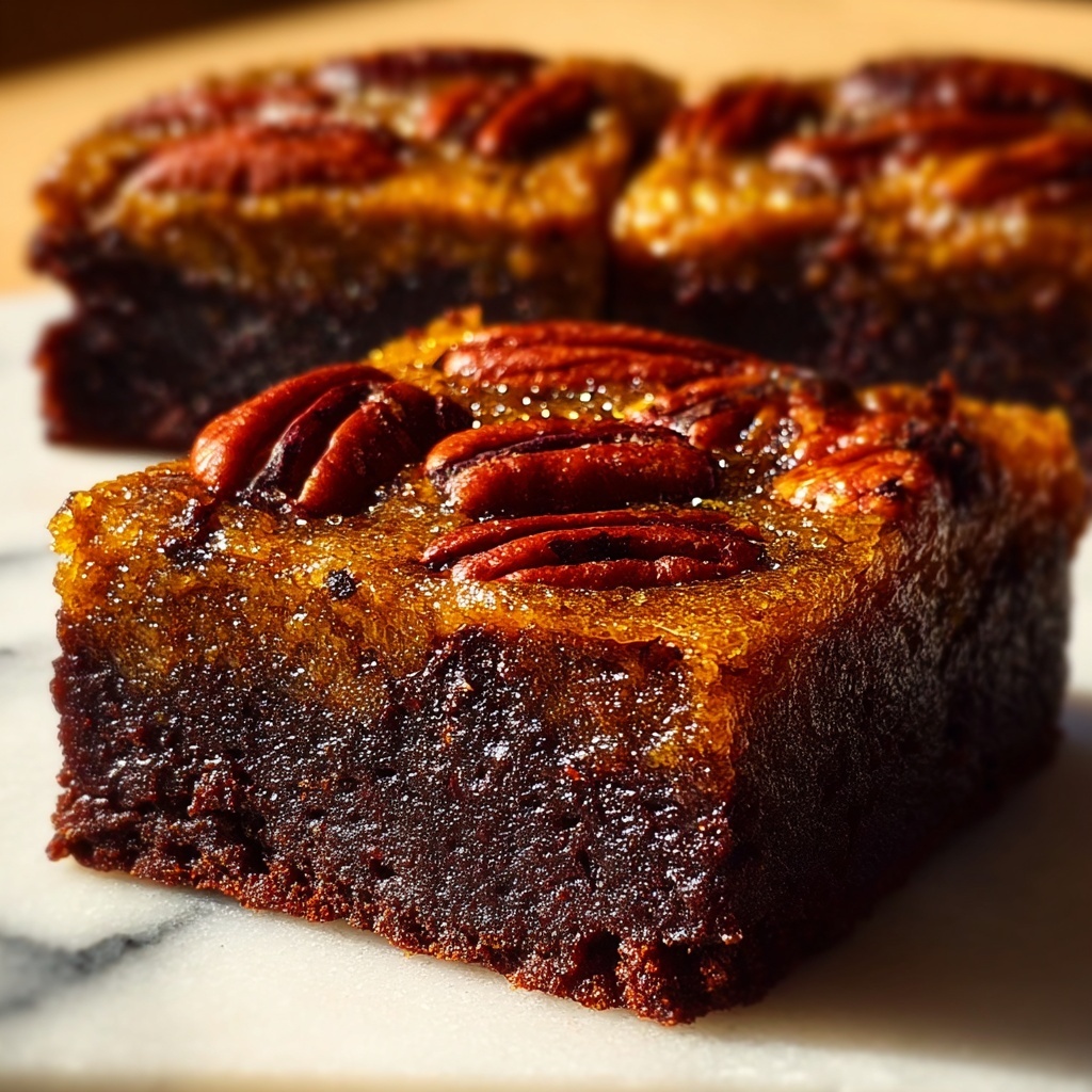 Pumpkin Pecan Brownies Recipe - Recipe Image
