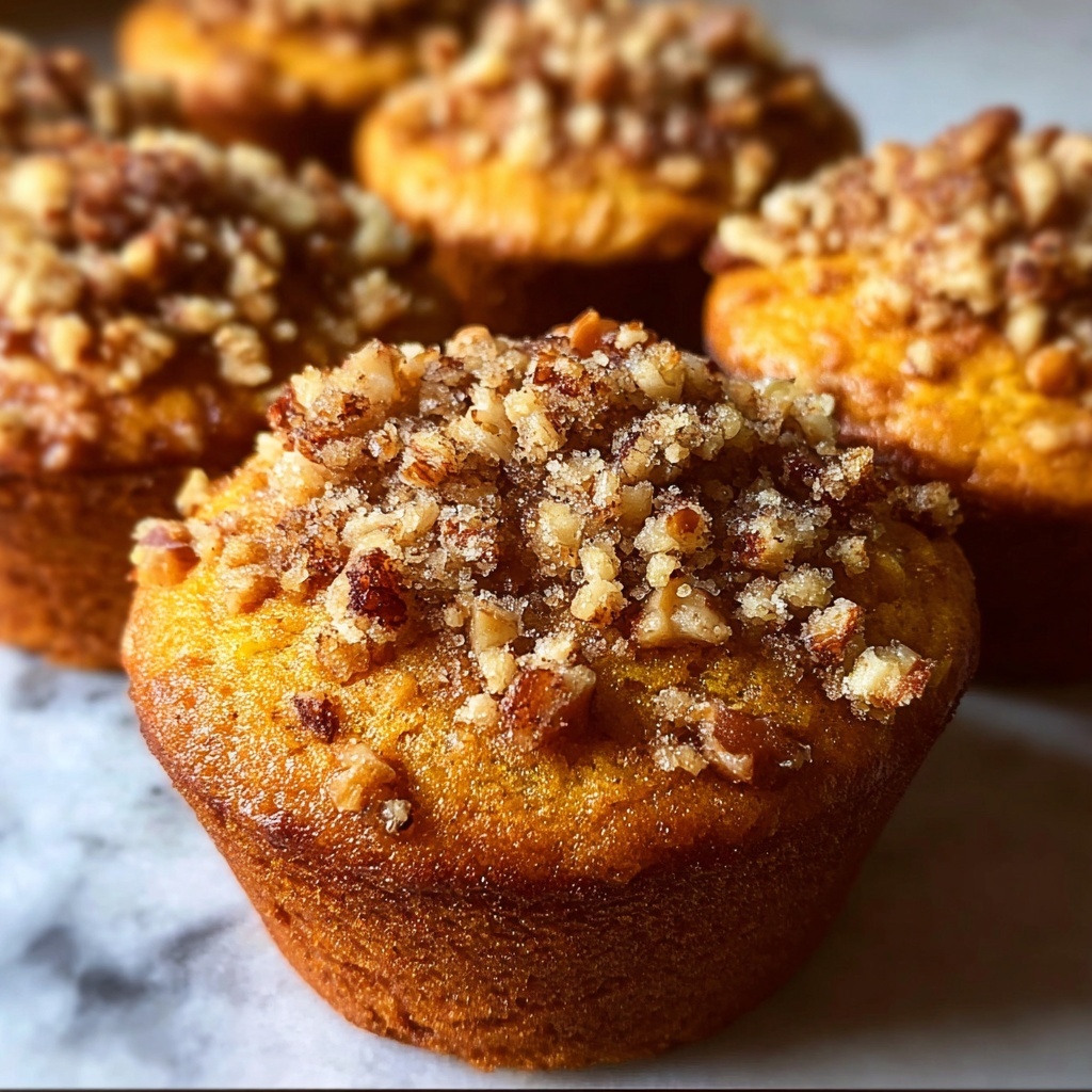 Sweet Potato Pecan Streusel Muffins Recipe - Recipe Image
