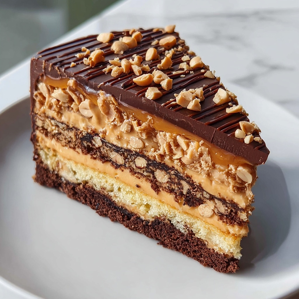 Peanut Butter Chocolate Cake (Vegan & Gluten-Free) Recipe - Recipe Image