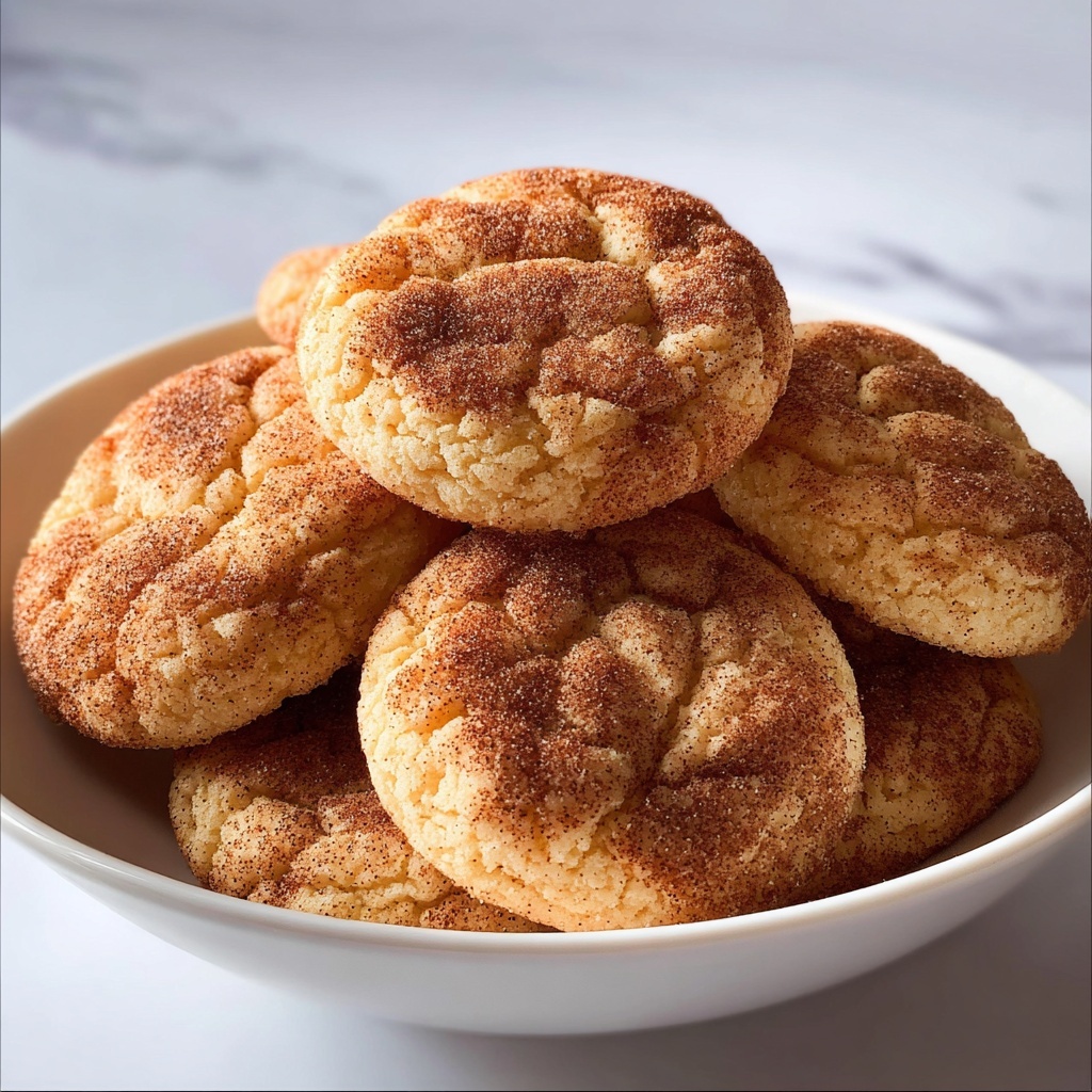 Vegan Snickerdoodles: 7 Irresistible Bites of Joy Recipe - Recipe Image