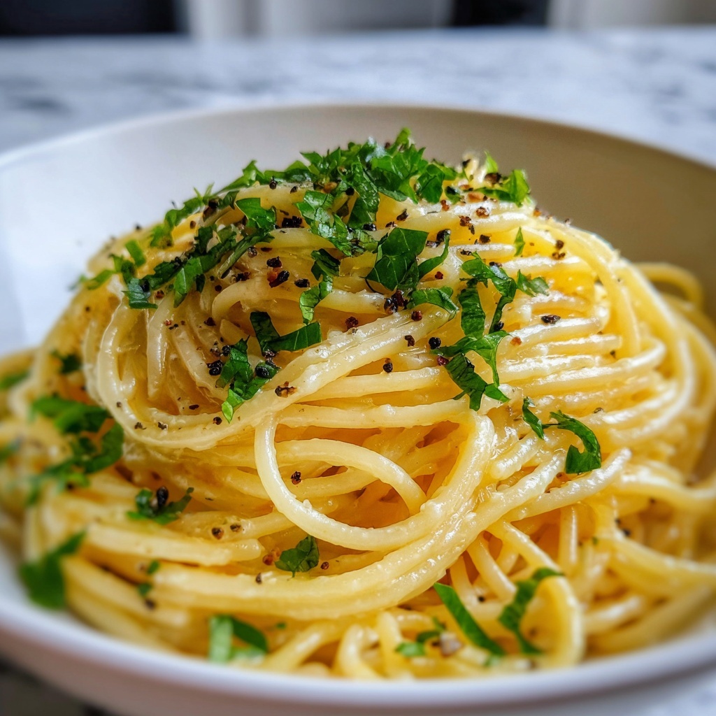 Delicious Lemon Pasta: 5 Comforting Flavors to Savor Recipe - Recipe Image
