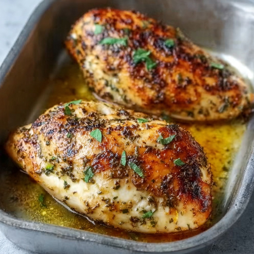 Baked Crispy Split Chicken Breast Recipe - Recipe Image