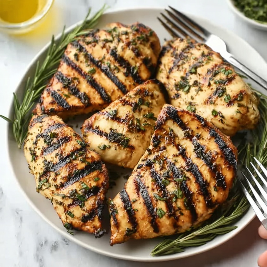 Lemon Herb Grilled Chicken Recipe - Recipe Image