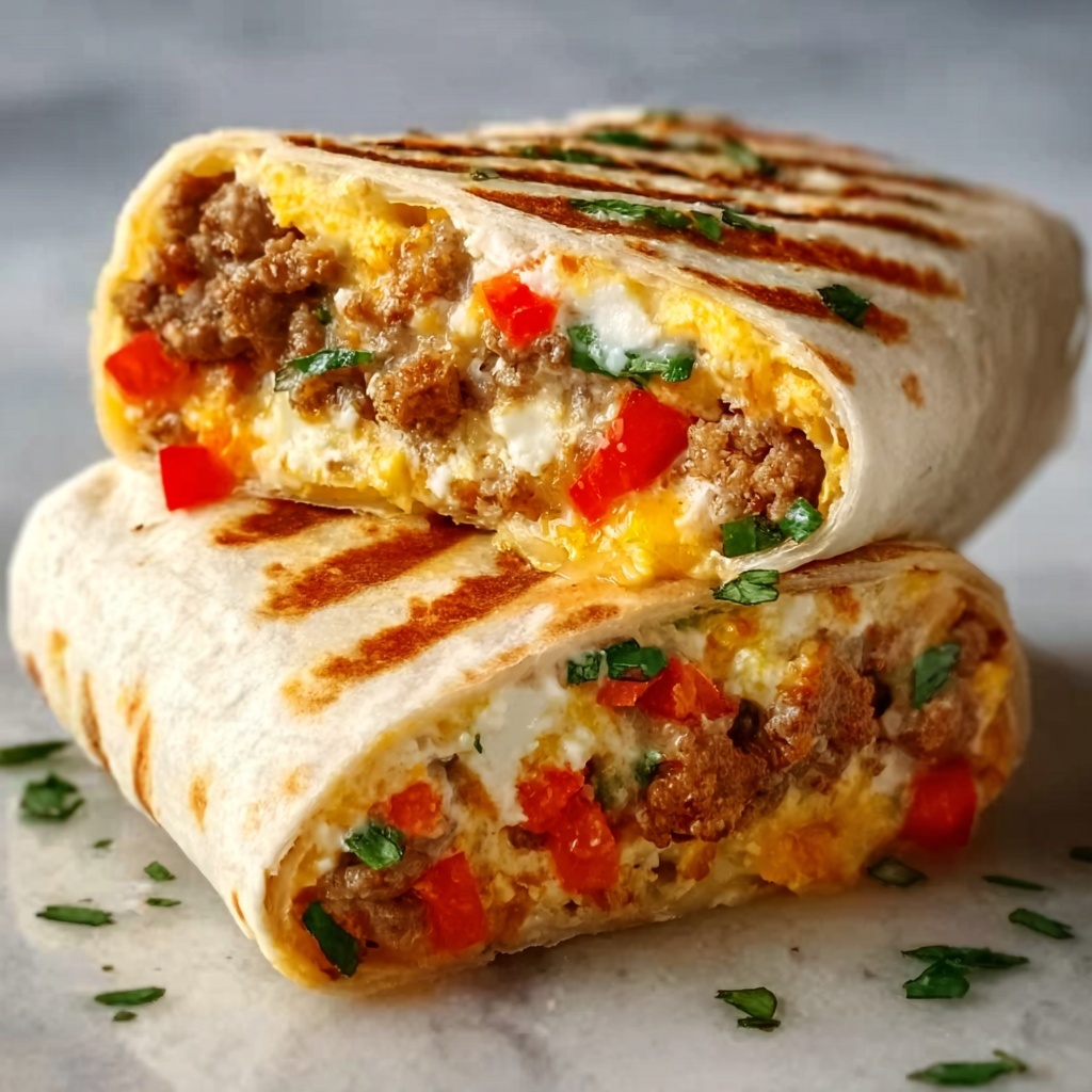 Freezer Breakfast Burritos Recipe - Recipe Image